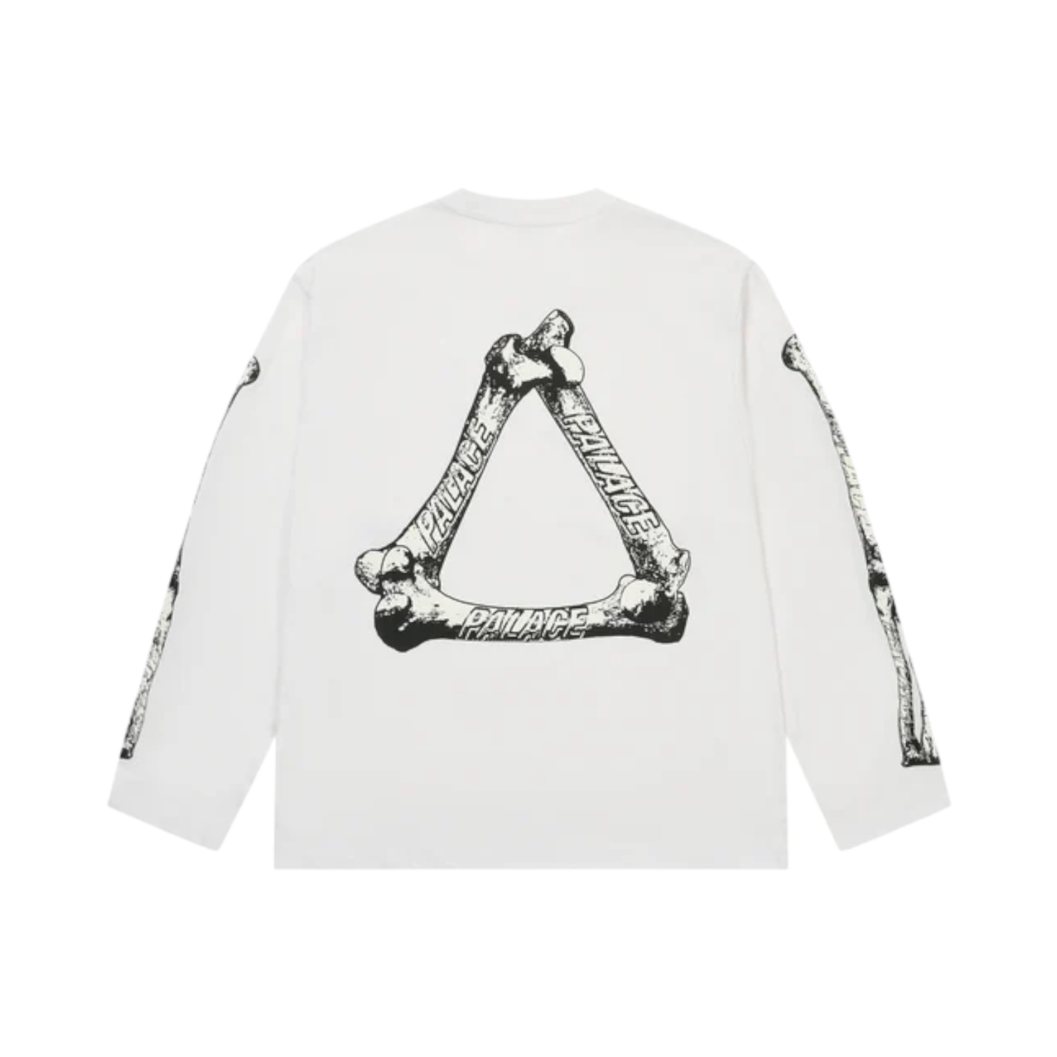 Tri-Bone Longsleeve (White)